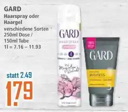 Klaas und Kock GARD Haarspray oder Haargel Angebot