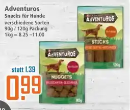Klaas und Kock Adventuros Snacks für Hunde Angebot