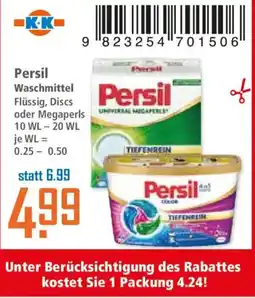Klaas und Kock Persil Waschmittel Angebot
