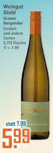 Klaas und Kock Weingut Diehl Grauer Burgunder Angebot