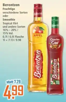 Klaas und Kock Berentzen Fruchtige Angebot