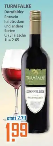 Klaas und Kock TURMFALKE Dornfelder Rotwein halbtrocken Angebot