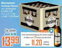 Klaas und Kock Warsteiner Premium Pilsener Angebot