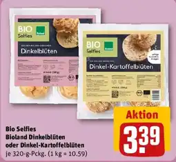 REWE Bio Selfies Bioland Dinkelblüten oder Dinkel-Kartoffelblüten Angebot