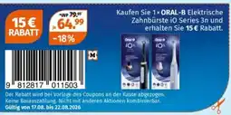 Müller ORAL-B Elektrische Zahnbürste iO Series 3n Angebot