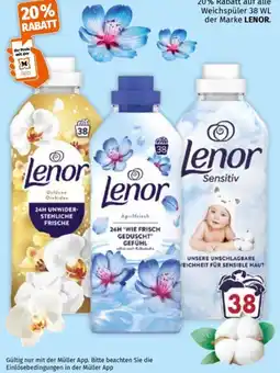 Müller Lenor Weichspüler Angebot