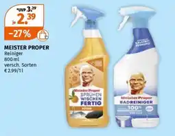 Müller Meister Proper Reiniger Angebot