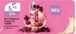 Müller BETTY BARCLAY CHEERS TO CHERRY Body Mist Angebot
