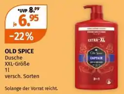 Müller OLD SPICE Dusche Angebot