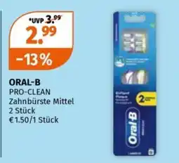 Müller ORAL-B PRO-CLEAN Zahnbrüste Mittel Angebot