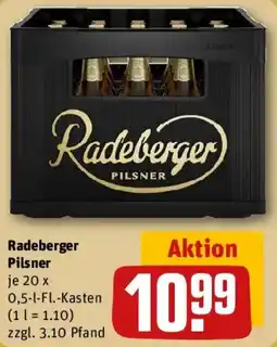 REWE Radeberger Pilsner Angebot