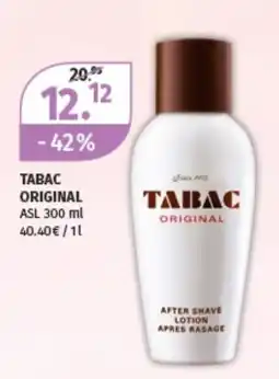 Müller TABAC ORIGINAL AFTER SHAVE LOTION Angebot