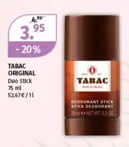 Müller TABAC ORIGINAL Deo Stick Angebot