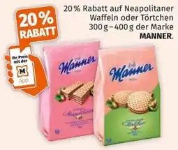 Müller Neapolitaner Waffeln oder Törtchen MANNER Angebot