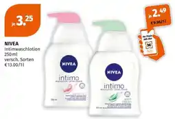 Müller NIVEA Intimwaschlotion Angebot