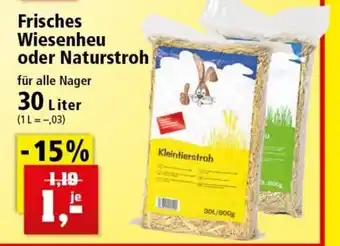 Thomas Philipps Frisches Wiesenheu o. Naturstroh 30L Angebot