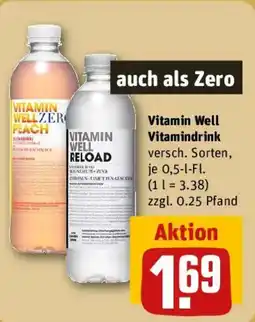 REWE Vitamin Well Vitamindrink Angebot