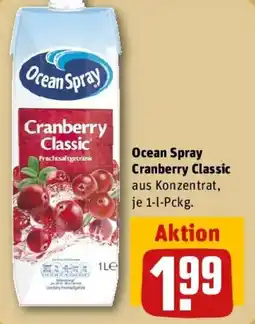 REWE Ocean Spray Cranberry Classic Angebot