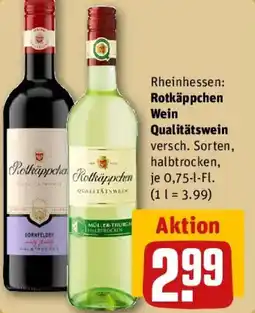 REWE Rotkäppchen Wein Qualitätswein Angebot