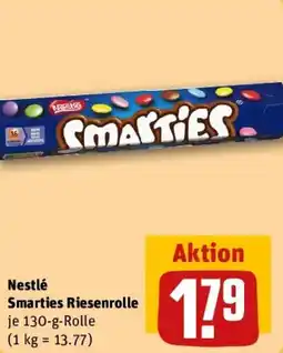 REWE Nestlé Smarties Riesenrolle Angebot