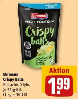 REWE Ehrmann Crispy Balls Angebot