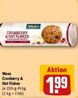 REWE Wasa Cranberry & Oat Flakes Angebot