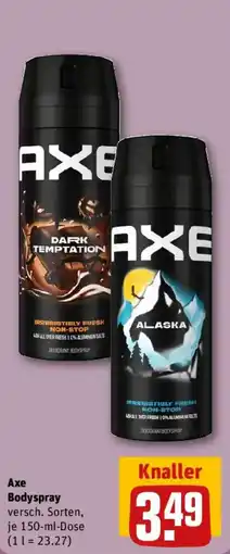 REWE Axe Bodyspray Angebot