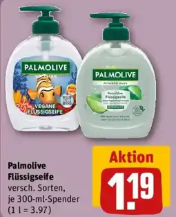 REWE Palmolive Flüssigseife Angebot