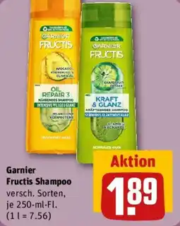 REWE Garnier Fructis Shampoo Angebot