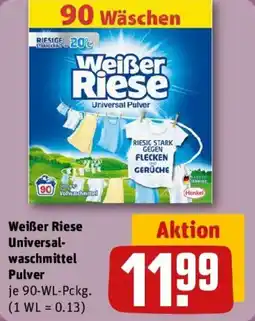 REWE Weißer Riese Universalwaschmittel Pulver Angebot