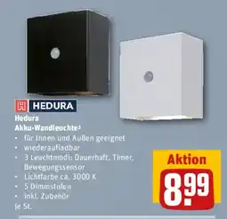 REWE HEDURA Akku-Wandleuchte Angebot