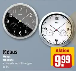 REWE Mebus Wanduhr Angebot
