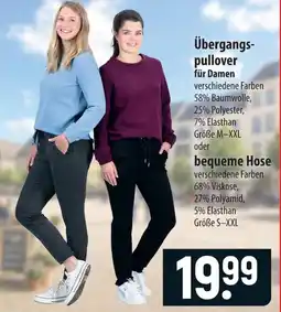 Famila Nord Ost Übergangspullover für Damen oder bequeme Hose Angebot