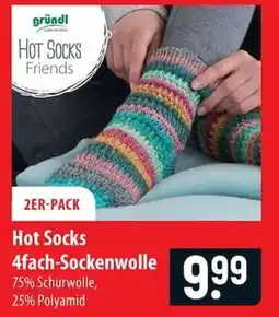Famila Nord Ost Hot Socks 4fach-Sockenwolle Angebot