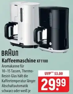 Famila Nord Ost BRAUN Kaffeemaschine KF1100 Angebot