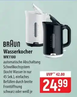 Famila Nord Ost BRAUN Wasserkocher WK1100 Angebot