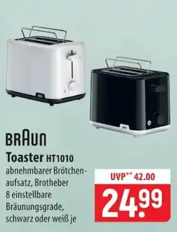 Famila Nord Ost BRAUN Toaster HT1010 Angebot