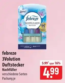 Famila Nord Ost febreze 3Volution Duftstecker Nachfüller Angebot