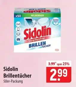 Famila Nord Ost Sidolin Brillentücher Angebot