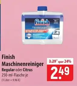 Famila Nord Ost Finish Maschinenreiniger Regular oder Citrus Angebot