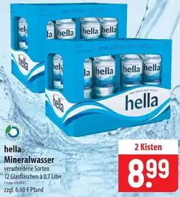 Famila Nord Ost hella Mineralwasser Angebot