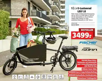 Hagebau E-lastenrad Leo 1.0 Fischer Angebot