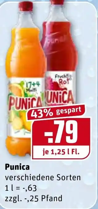 REWE Kaufpark Punica 1,25L Angebot