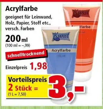 Thomas Philipps Kunst Acrylfarbe 200ml Angebot