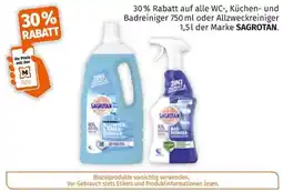 Müller WC-, Küchen- und Badreiniger oder Allzweckreiniger SAGROTAN Angebot