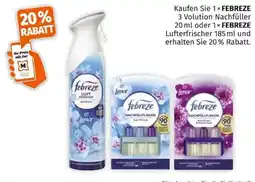 Müller Febreze Luftfrischer Angebot
