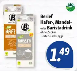 Nah & Frisch Berief Hafer-, Mandel- oder Baristadrink Angebot