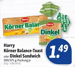 Nah & Frisch Harry Körner Balance-Toast Angebot