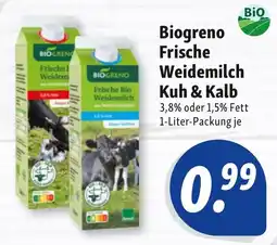 Nah & Frisch Biogreno Frische Weidemilch Kuh & Kalb Angebot