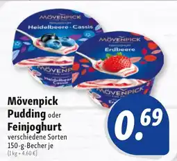 Nah & Frisch Mövenpick Pudding oder Feinjoghurt Angebot